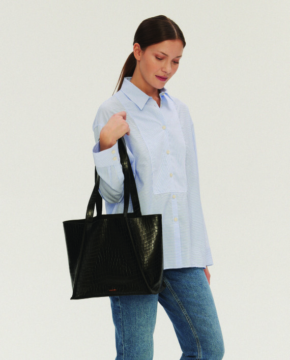 torba_maura_fold_bag_croco_black_1