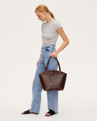 BONDIA Shopper Bag Croco-look-1