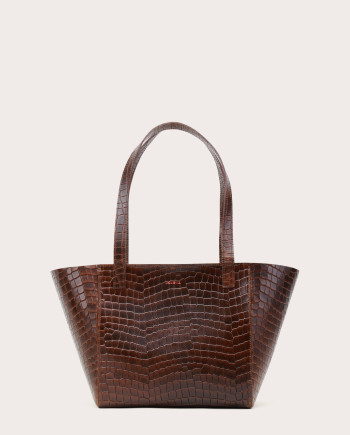 Torba ESTE Regular Zip Shopper Bag Croco 1-1