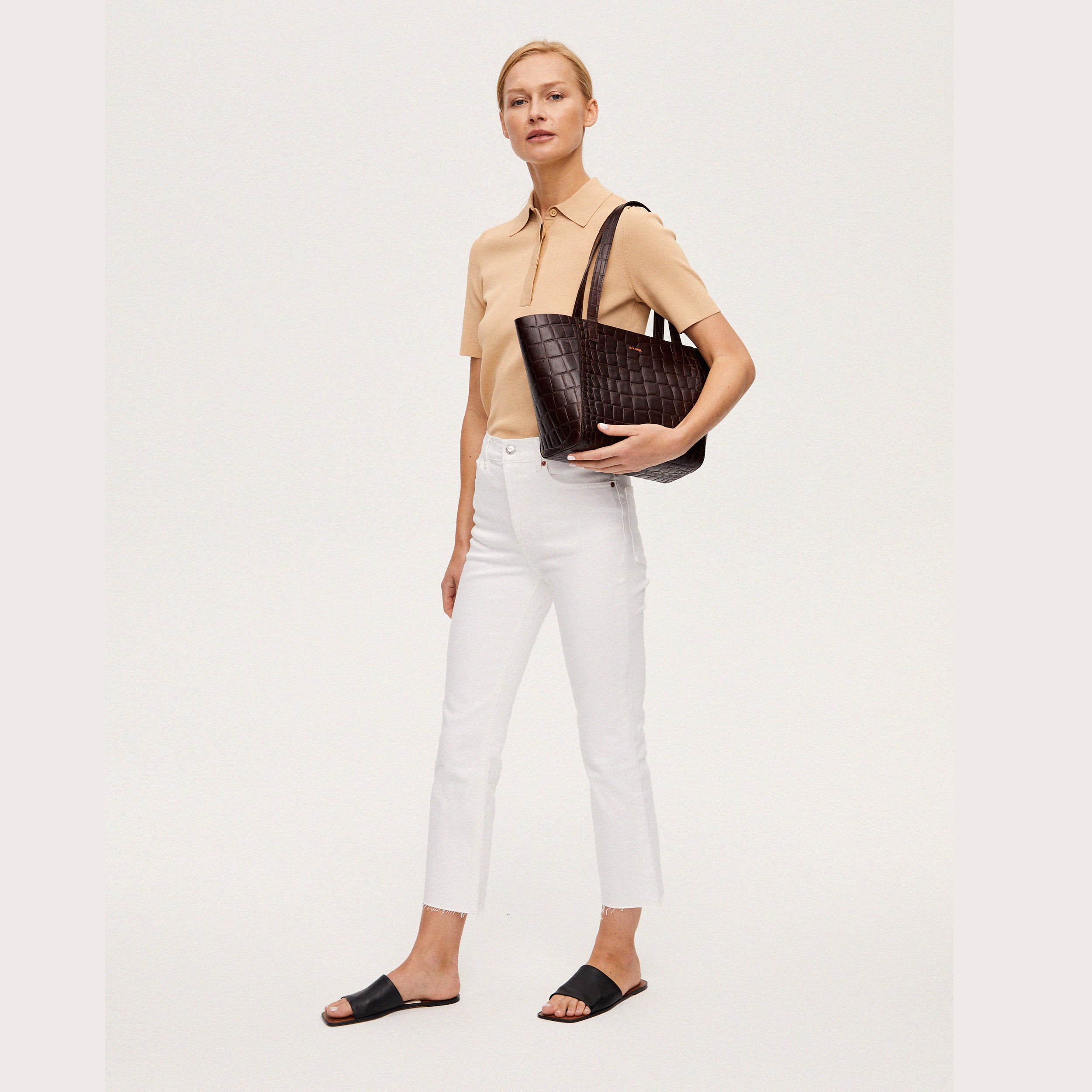 Torba ESTE Regular Zip Shopper Bag Croco 2-6
