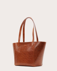 Torba ESTE Regular Zip Shopper Bag Mosaic Brown-3