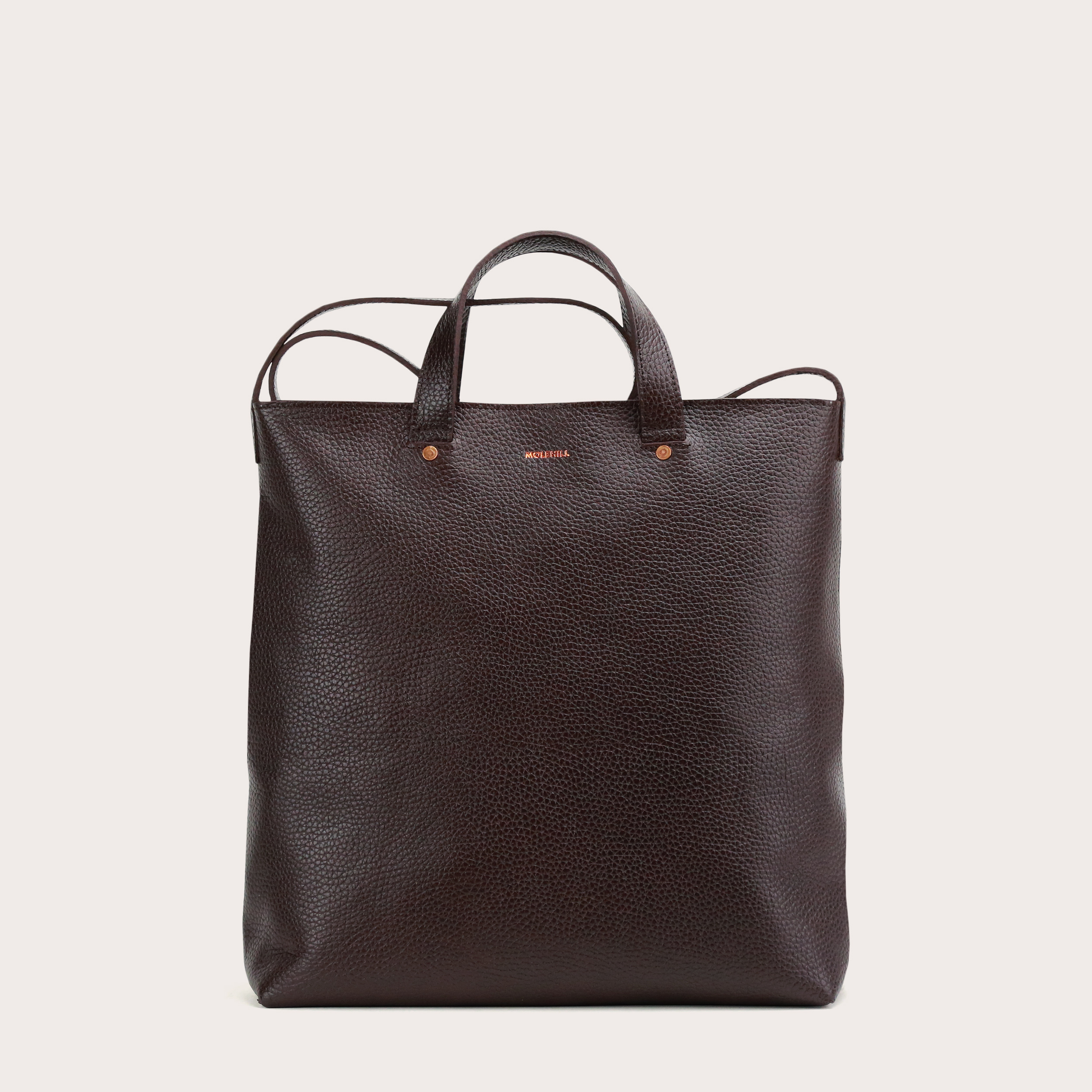 Torba VITO Vertical Shopper Bag Grained Brown 1
