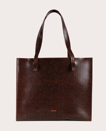 muri shopper bag mosaic dark brown_1