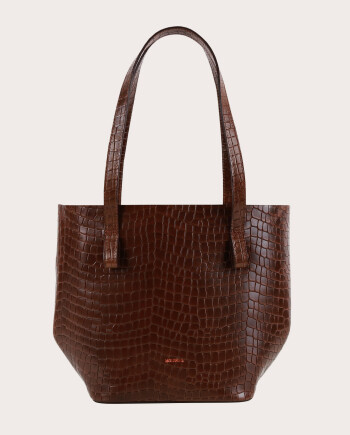 pot tote bag croco_1