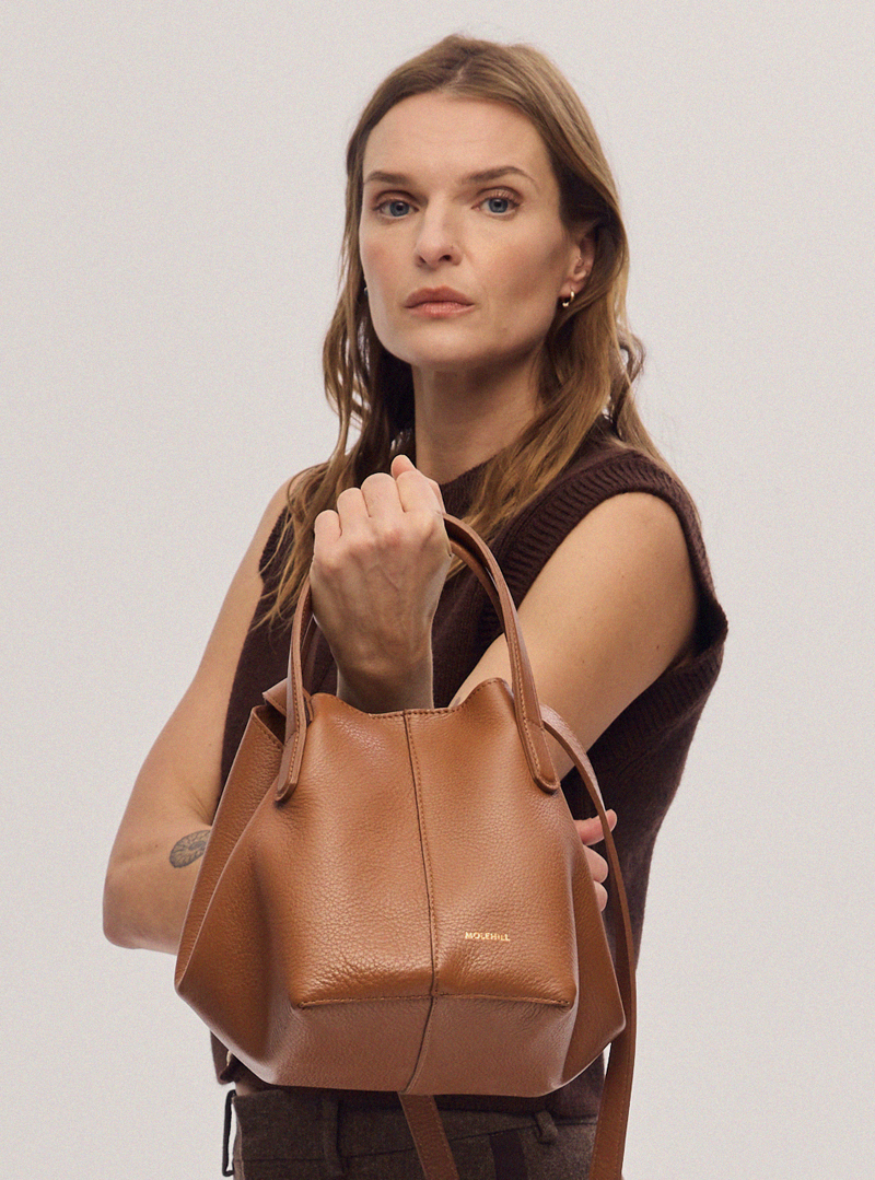 Balloon Handbag Caramel