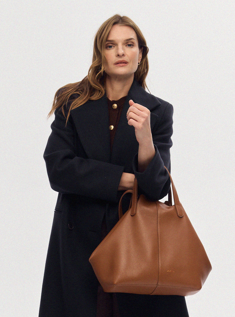 BALLOON Shopper Caramel - Image 3