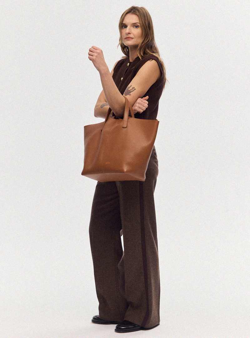 BALLOON Shopper Caramel - Image 6
