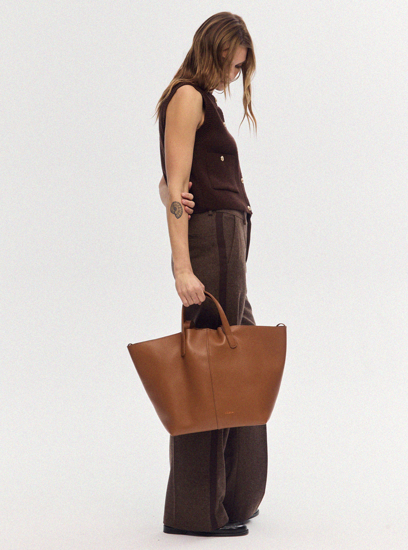 BALLOON Shopper Caramel - Image 7