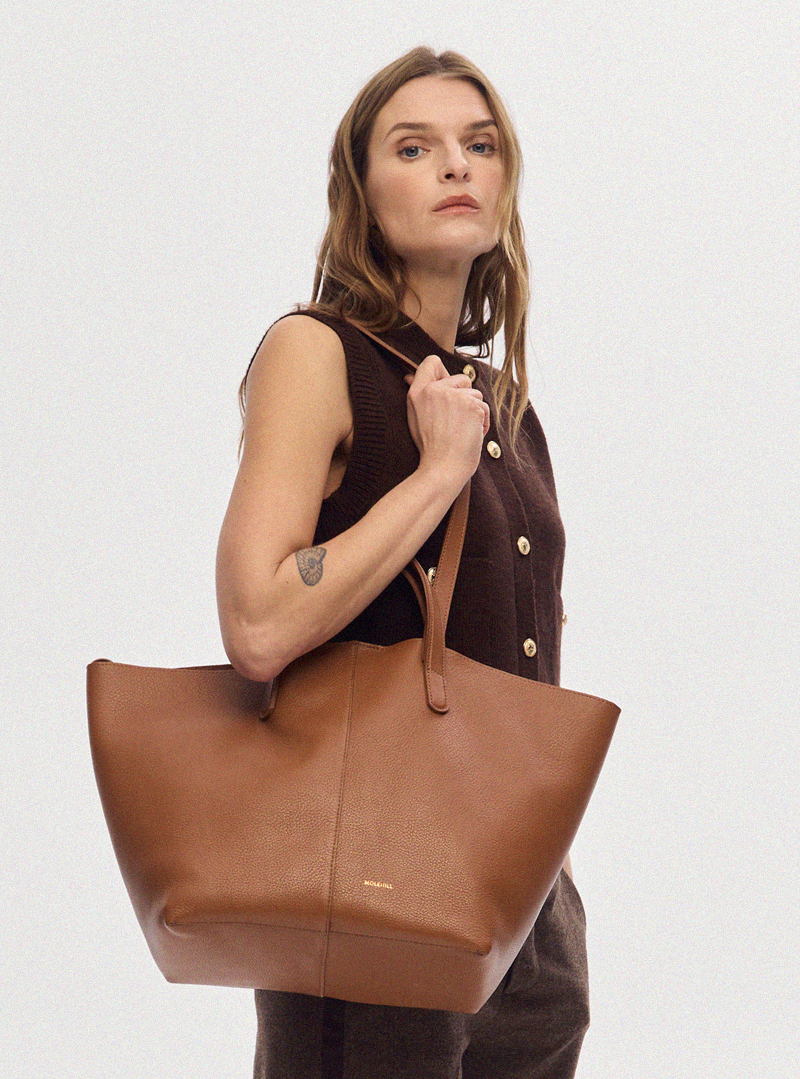 BALLOON Shopper Caramel - Image 8