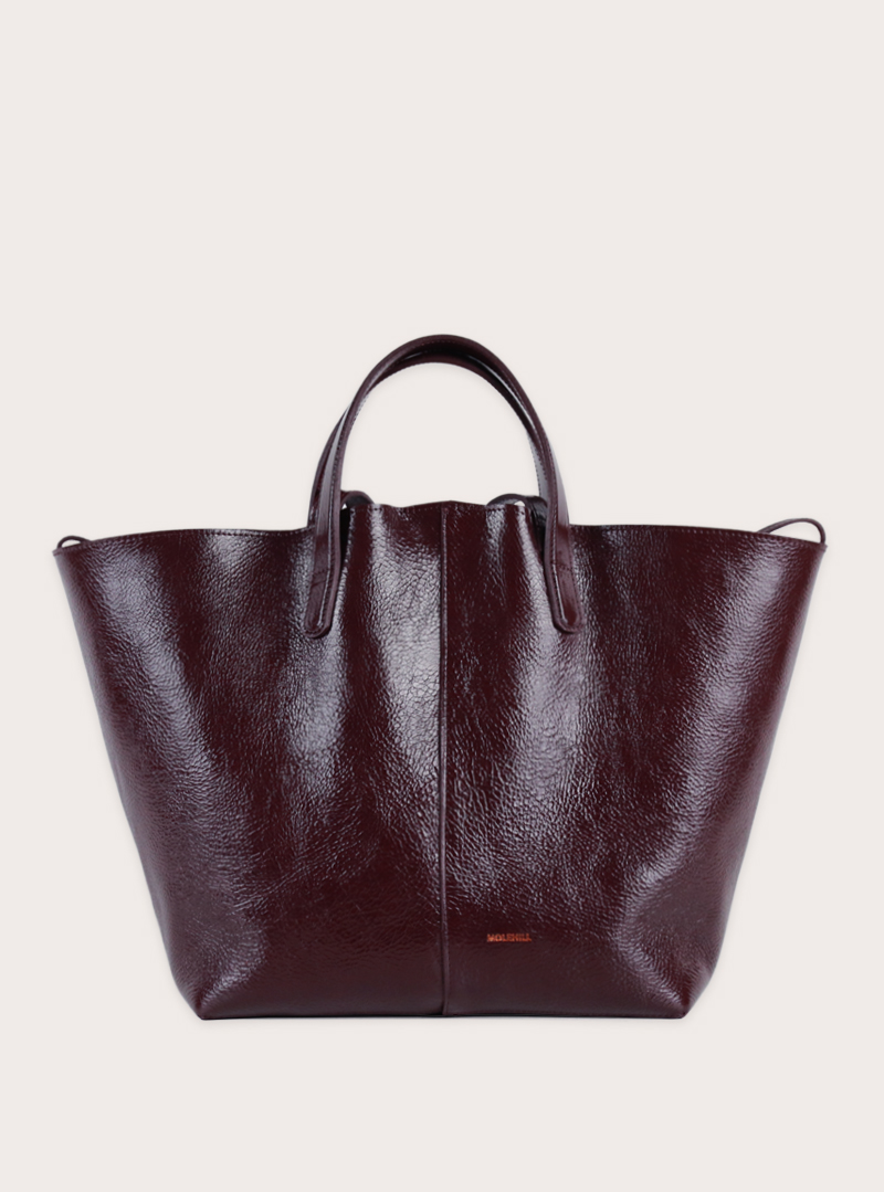 BALLOON Shopper Shiny Chianti