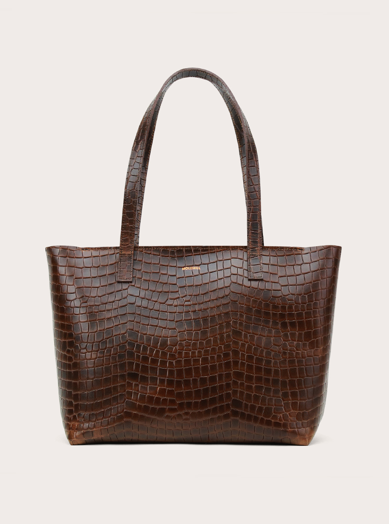 BASIC Shopper Bag Croco