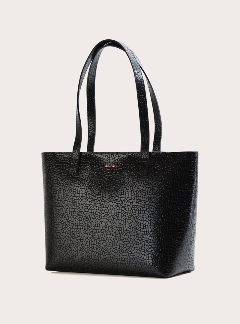 BASIC Shopper Bag Mosaic Black - Image 3