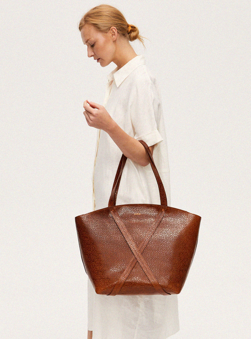 BONDIA Weekender Bag Mosaic Brown - obrazek 2