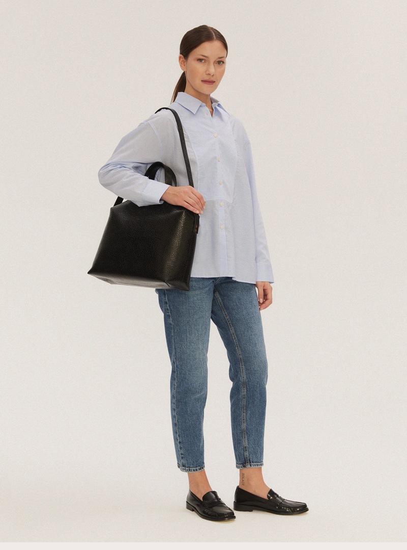 MADURA Handbag Mosaic Black - Image 5