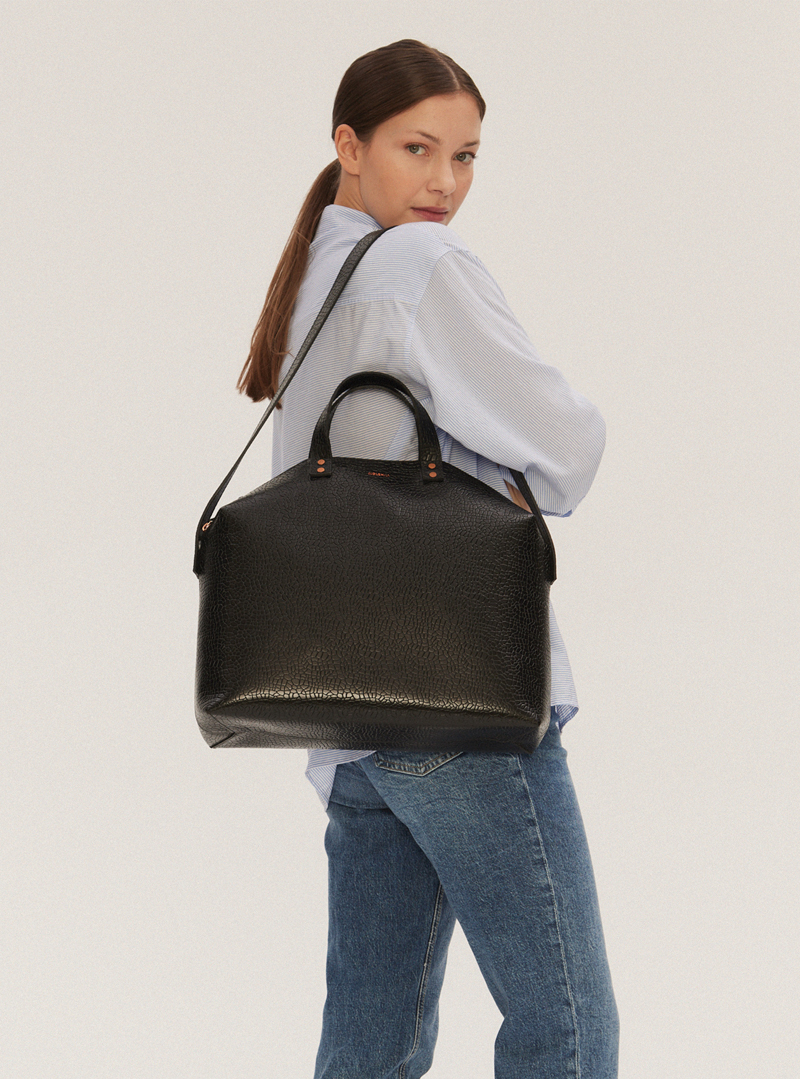 MADURA Handbag Mosaic Black - Image 2