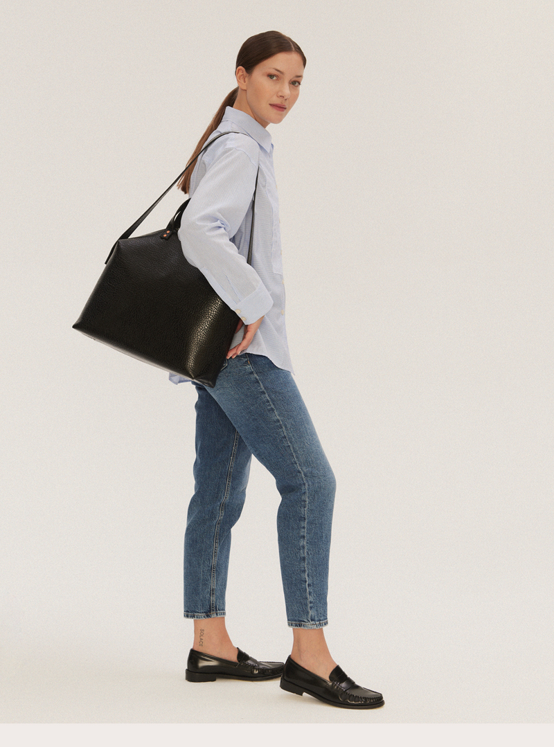 MADURA Handbag Mosaic Black - Image 8