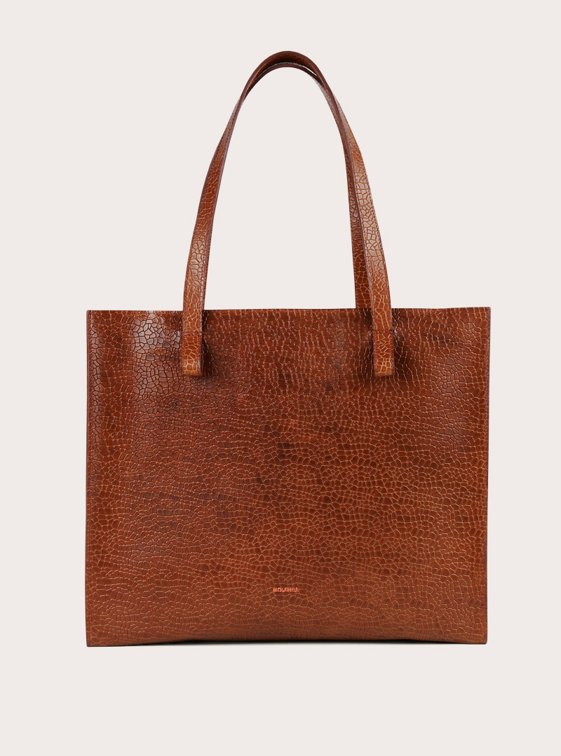MURI Shopper Bag Mosaic Brown