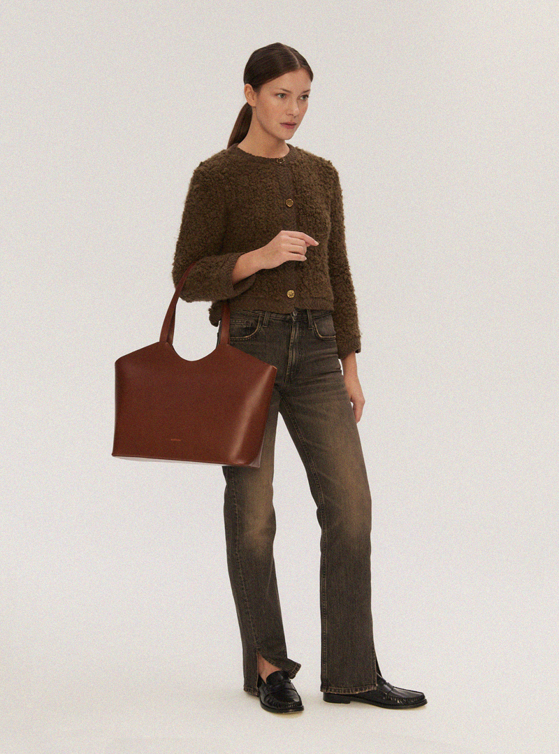ORA Shopper Bag Light Brown - obrazek 4