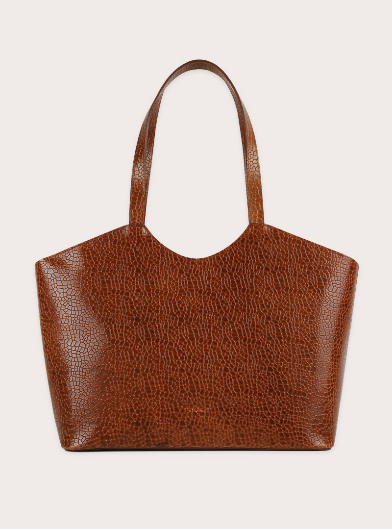ORA Shopper Bag Mosaic Brown