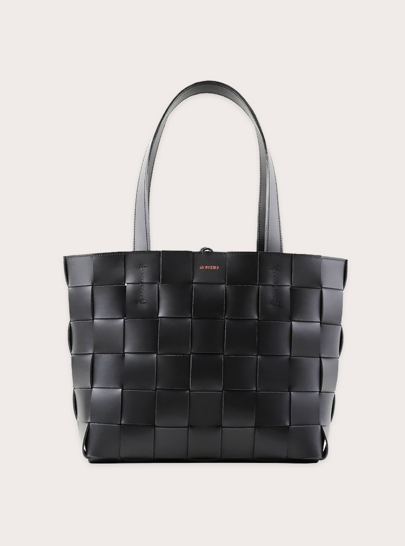 PANE Tote Woven Bag Black