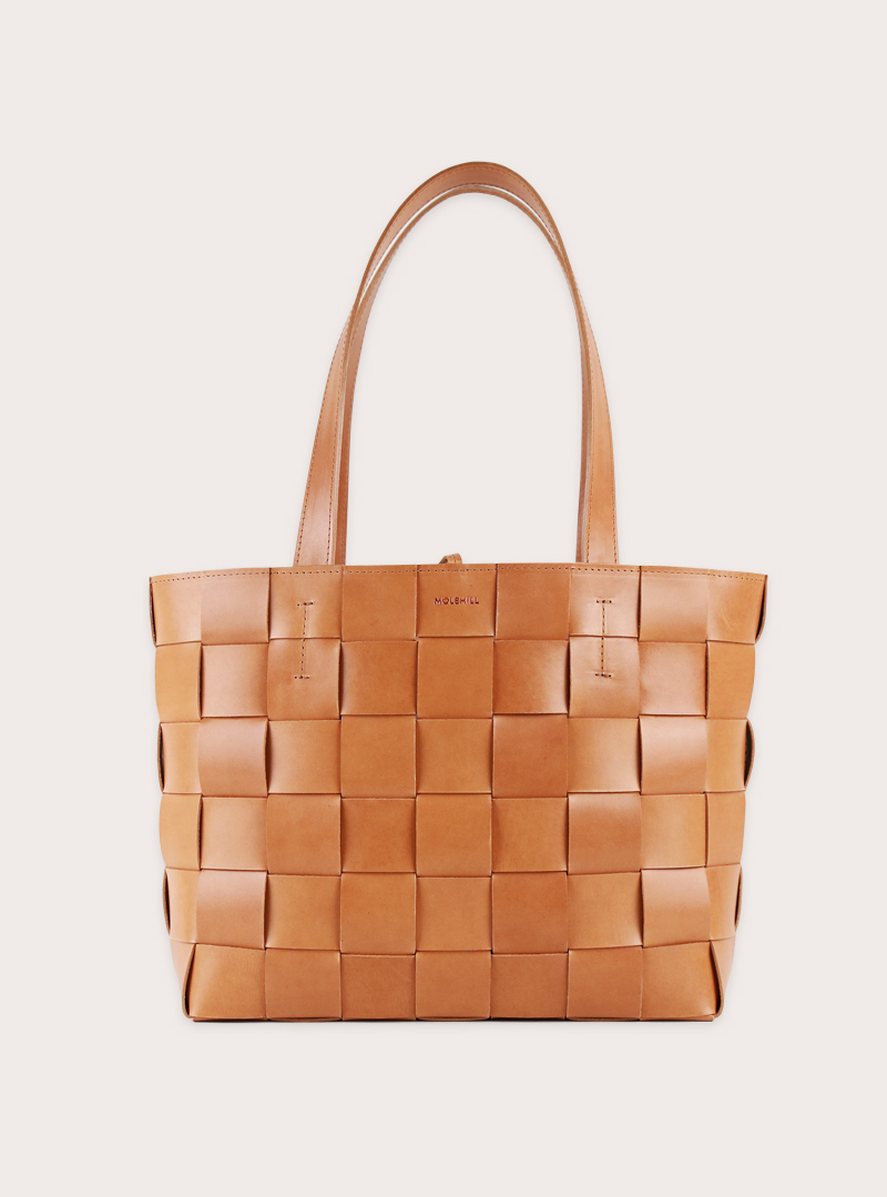 PANE Tote Woven Bag Vintage Natural