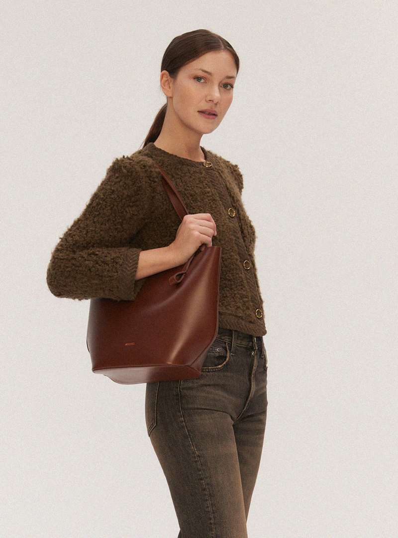 POT Tote Bag Light Brown - Image 2