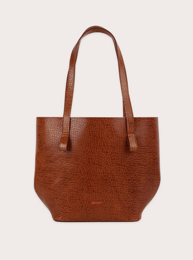 POT Tote Bag Mosaic Brown