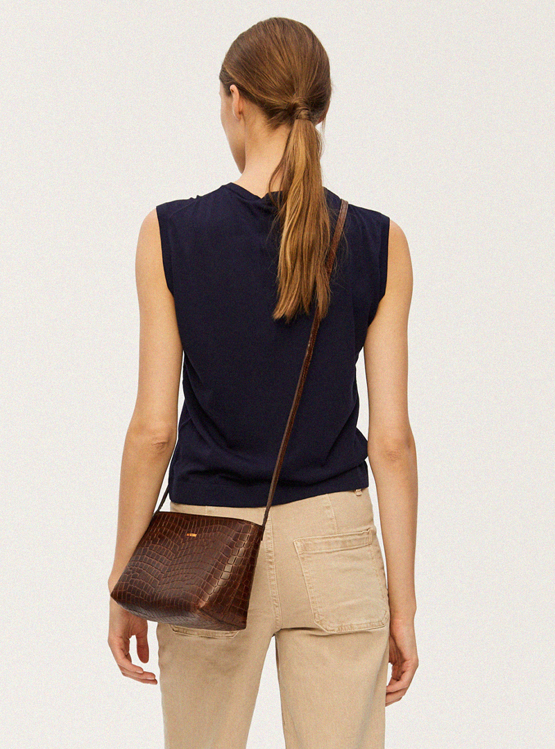 POYA Crossbody Bag Croco - Image 4