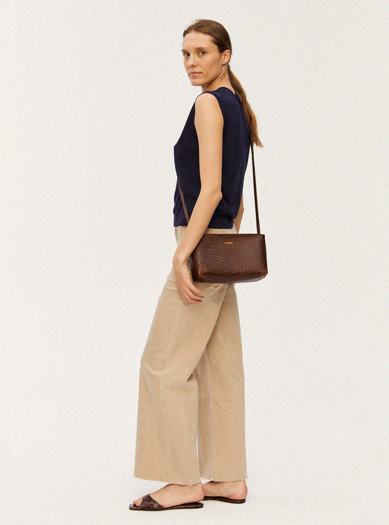 POYA Crossbody Bag Croco - Image 5