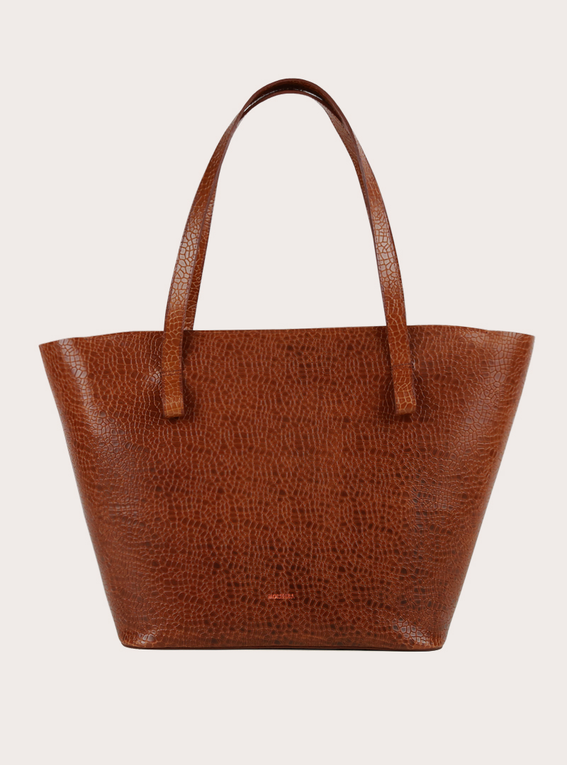 PUNTA Shopper Bag Mosaic Brown
