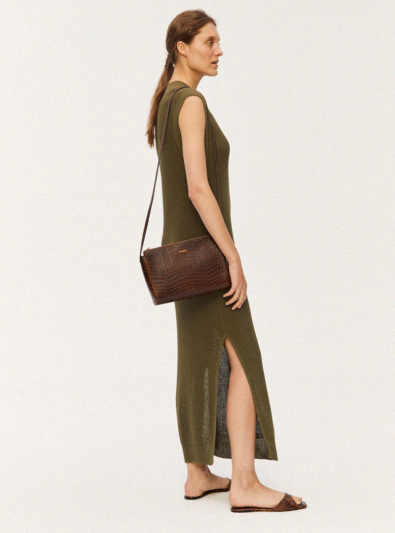 SUR Crossbody Bag Croco - Image 2