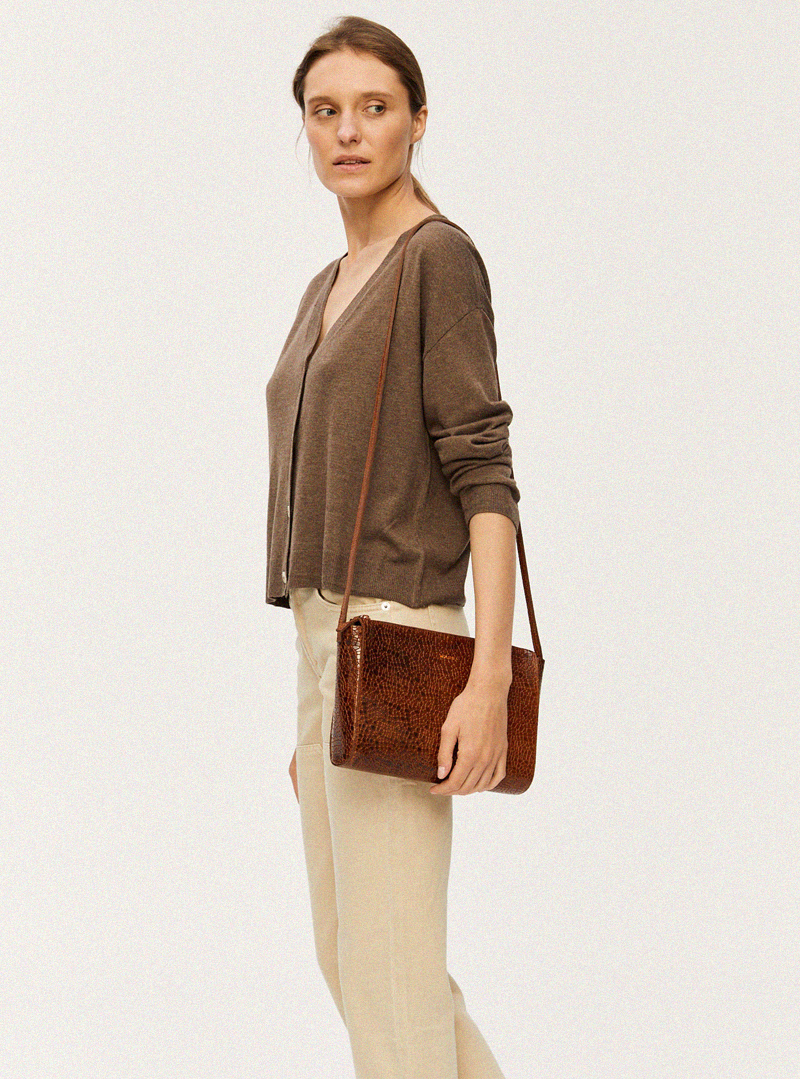 SUR Crossbody Bag Mosaic Brown - Image 7