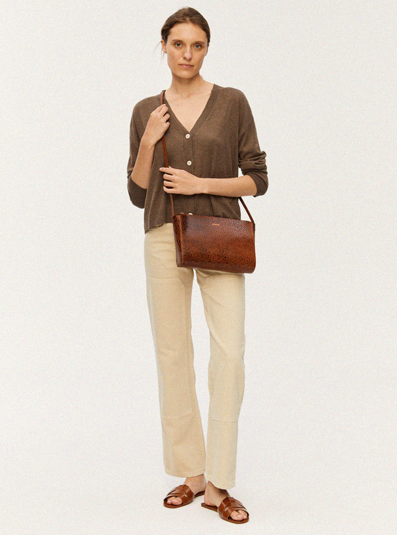 SUR Crossbody Bag Mosaic Brown - Image 6