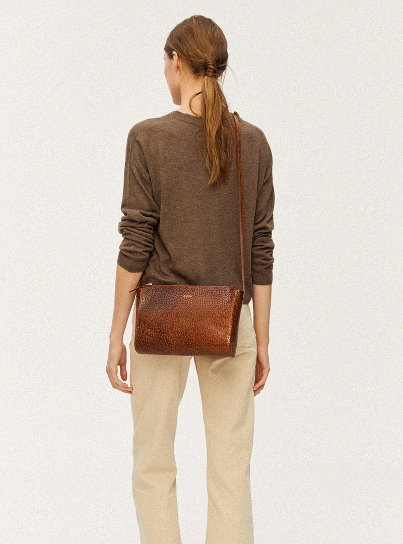 SUR Crossbody Bag Mosaic Brown - Image 5