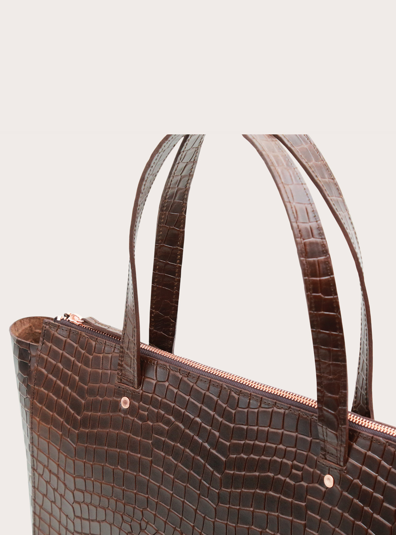 SUR Medium Everyday Bag Croco - Image 4