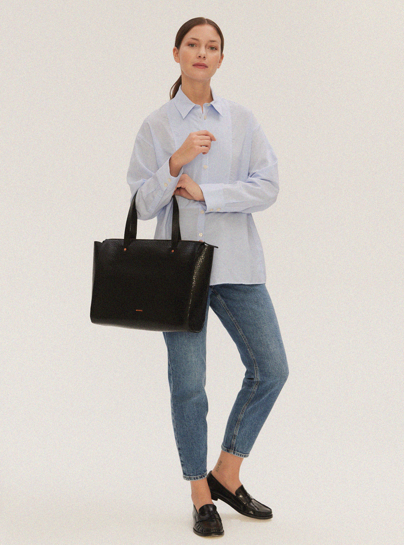 SUR Medium Everyday Bag Mosaic Black - Image 4