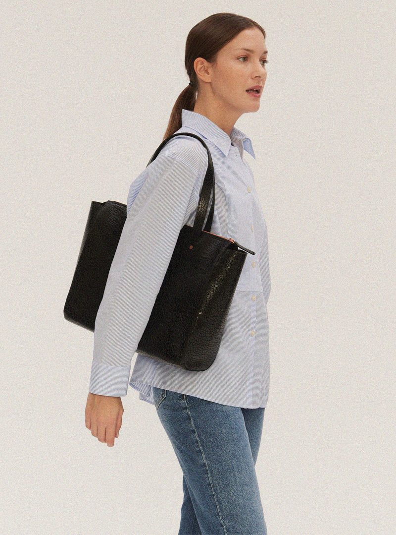 SUR Medium Everyday Bag Mosaic Black - Image 5