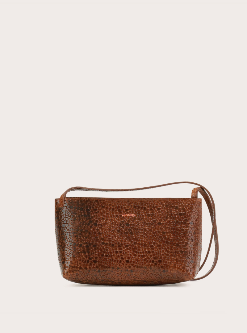 POYA Crossbody Bag Mosaic Brown