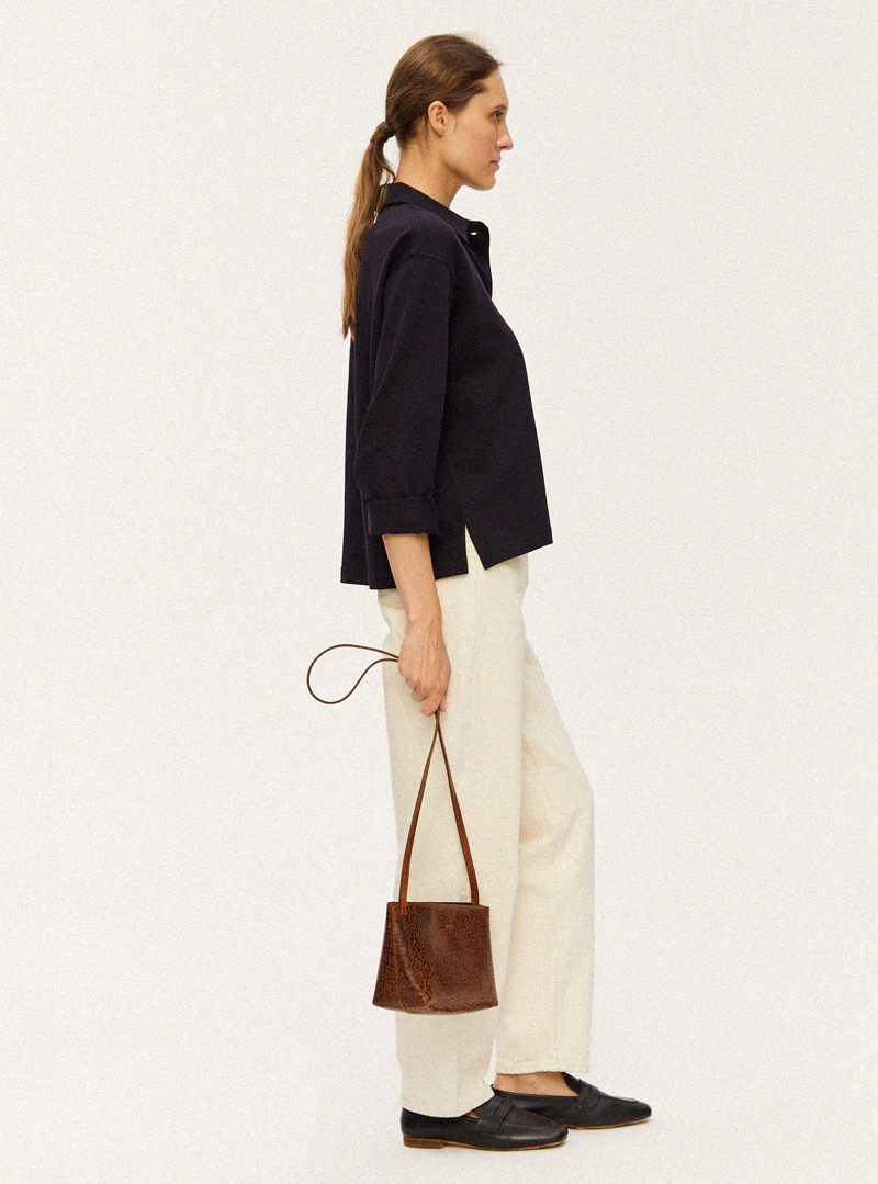 POYA Crossbody Bag Mosaic Brown - Image 8