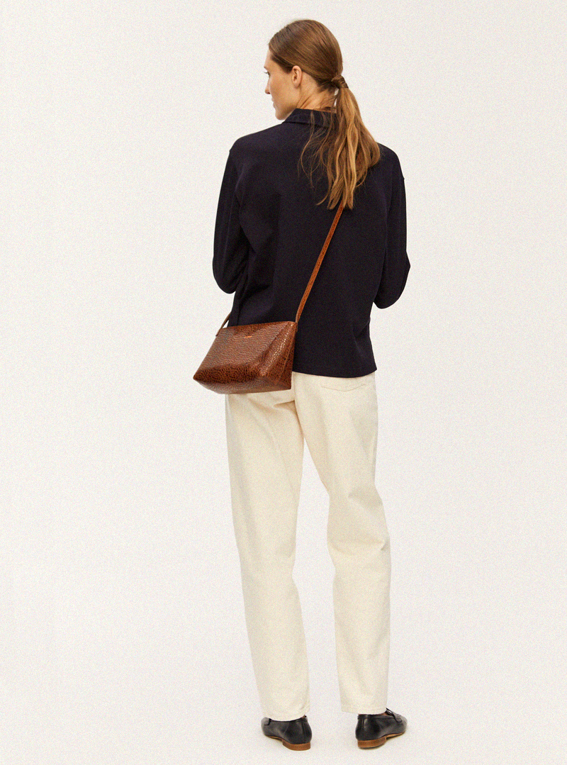 POYA Crossbody Bag Mosaic Brown - Image 5