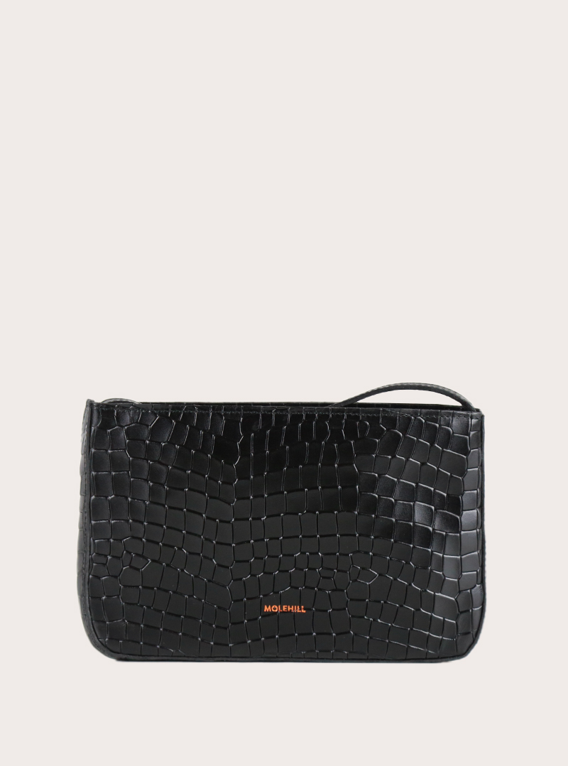 SAI Crossbody Bag Croco Black Prototyp