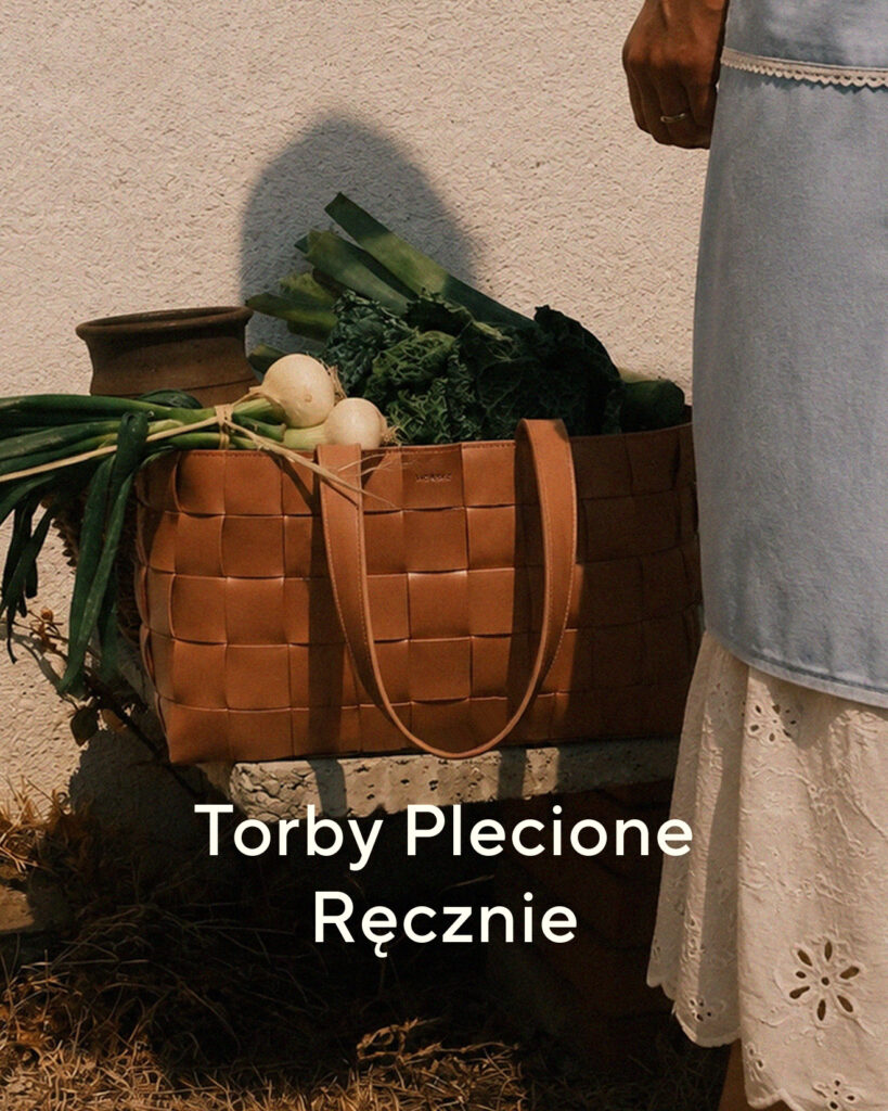 Torba skórzana pleciona ręcznie Molehill